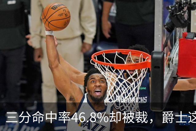 三分命中率46.8%却被裁，爵士这笔操作看不懂