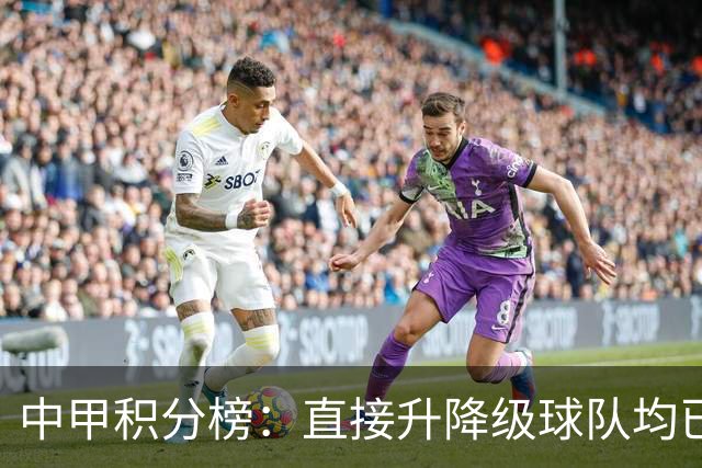 中甲积分榜：直接升降级球队均已确定；三队力求逃离保级附加赛
