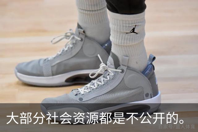 大部分社会资源都是不公开的。